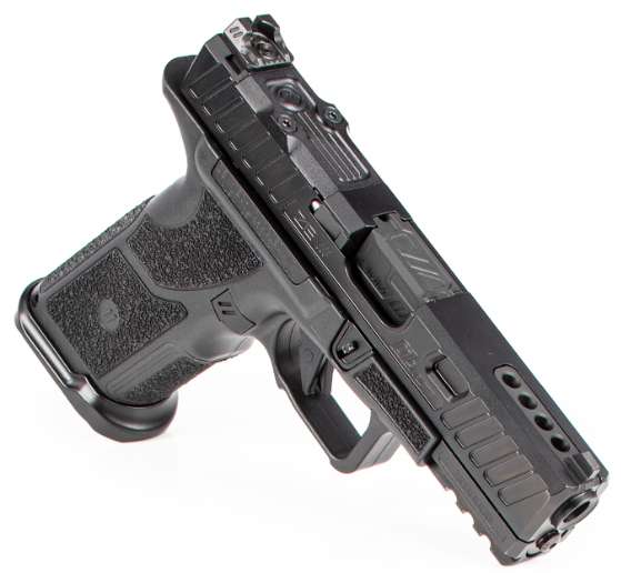 ZEV OZ9 V2 ELITE 9MM HYPERCOMP X GRIP BLK - Axolotl Arms